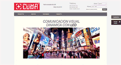 Desktop Screenshot of cuma.es